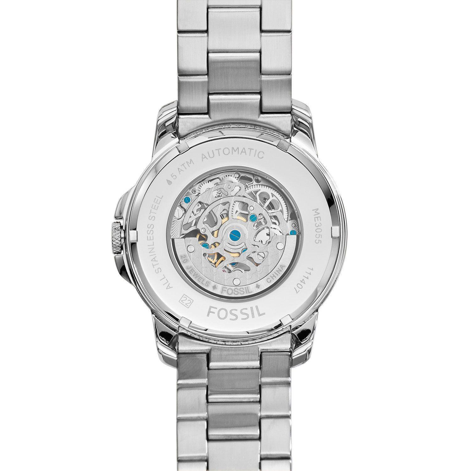 Fossil Fossil Bannon  ME3055  — детали корпуса и нержавеющая сталь
