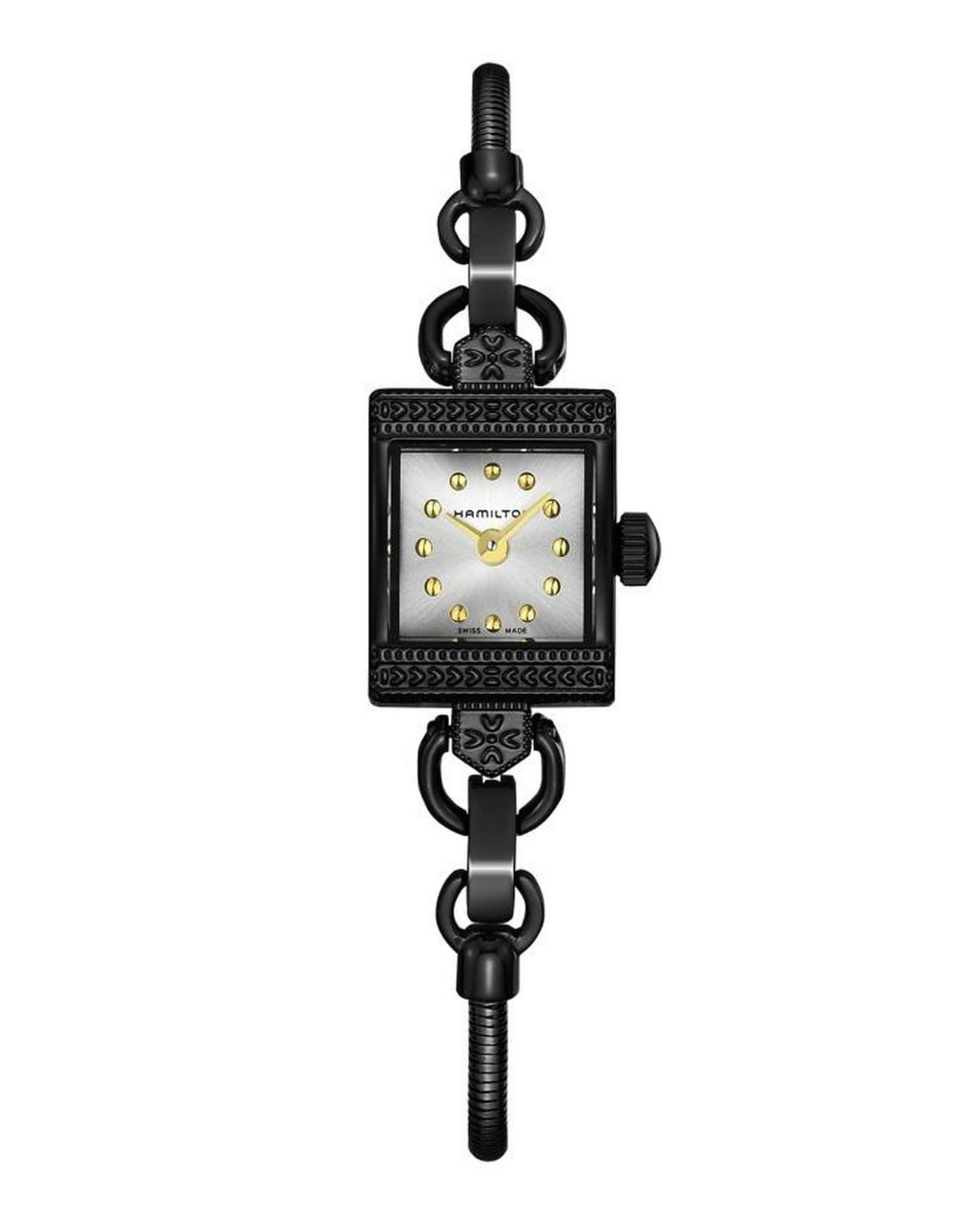 Hamilton Hamilton  American Classics Lady H31281150  H31281150 кварцевые женские часы серебристый циферблат, браслет нержавеющая сталь — вид спереди