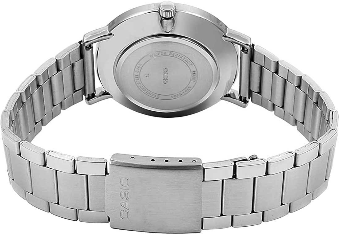 Casio Casio Collection  LTP-VT01D-7B женские часы серебристый циферблат на запястье