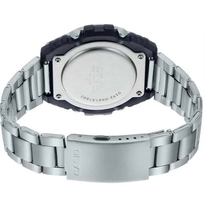 Casio Casio Collection Standard Digital MWD-100HD-1A, collection япония мужские часы на браслете нержавеющая сталь боковой вид