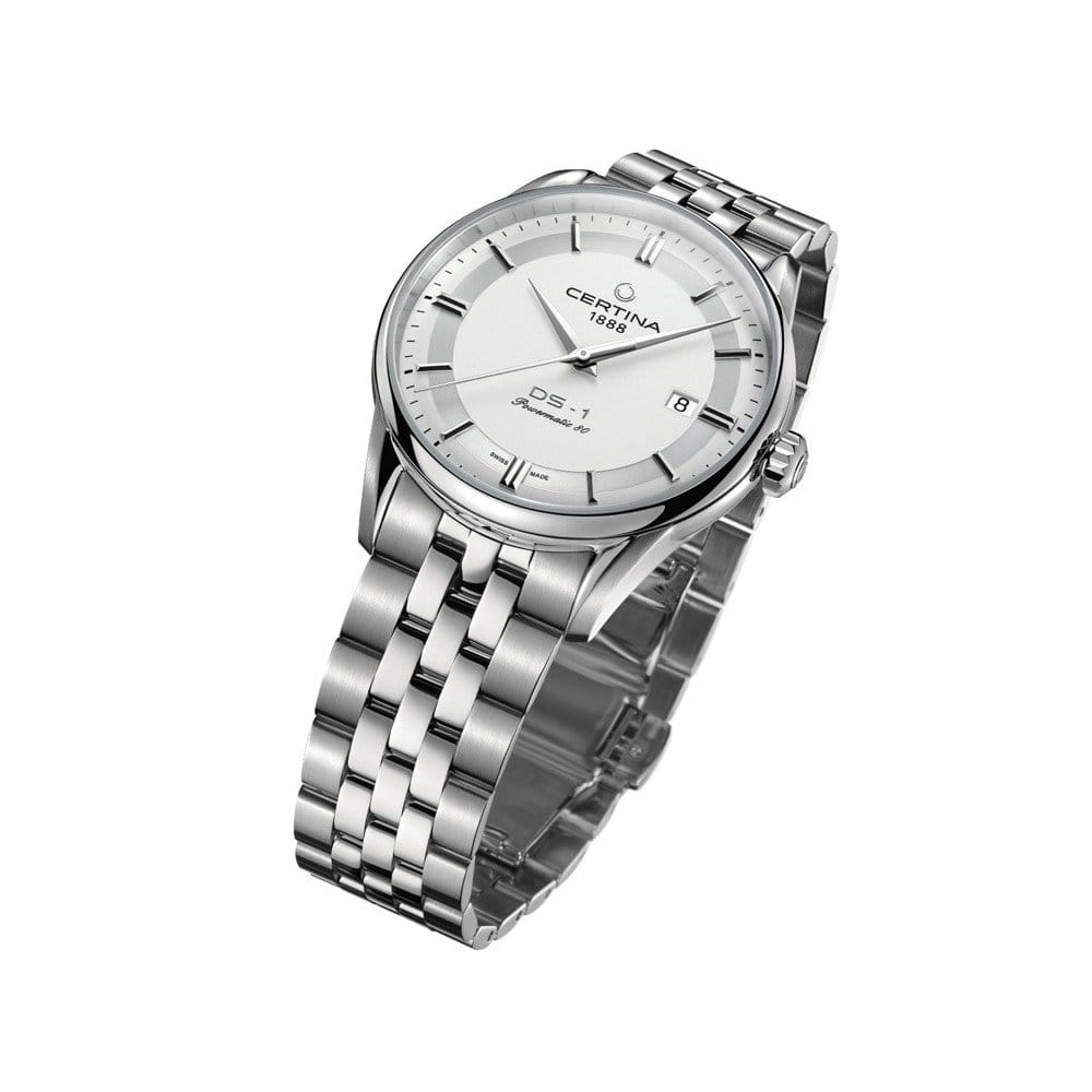 Certina Certina DS-1 Powermatic 80 Himalaya Special Edition C029.807.11.031.60 DS 1, наручные мужские часы фото под углом