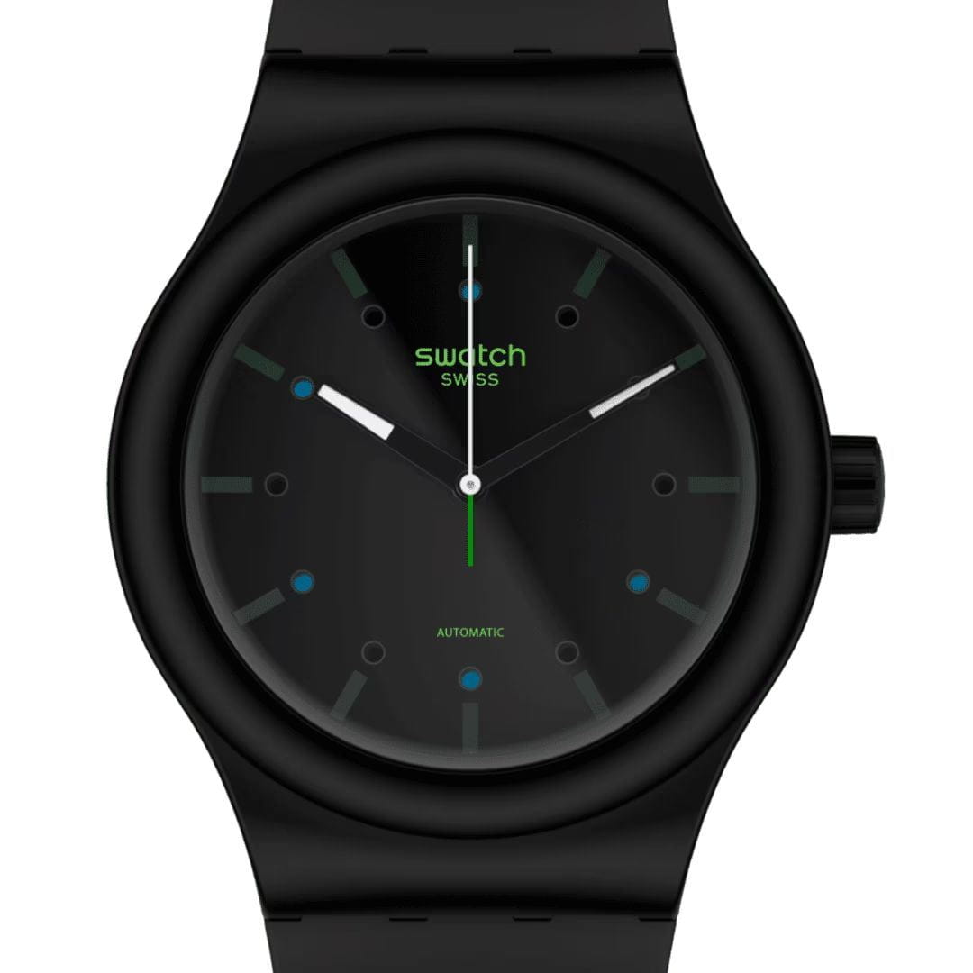 Swatch Swatch Sistem51 Biosourced SO30B400  - задняя крышка пластик корпуса, швейцария часы