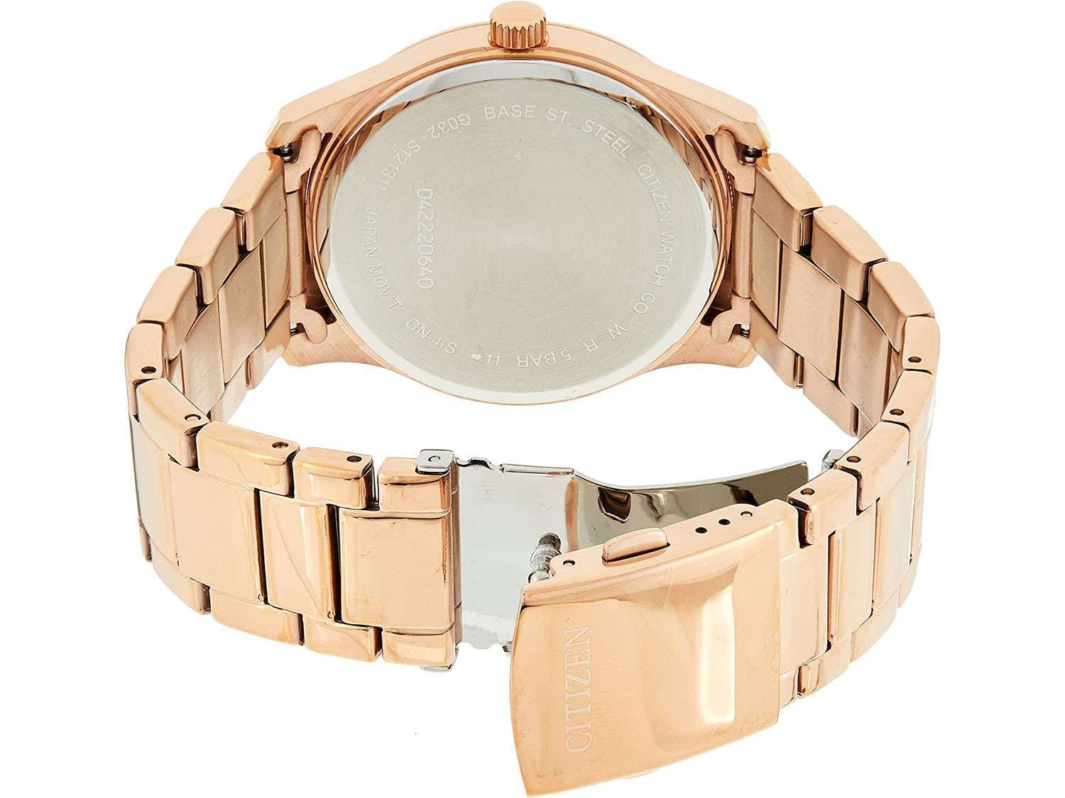 Citizen BH5003-51L мужские часы застежка крупным планом