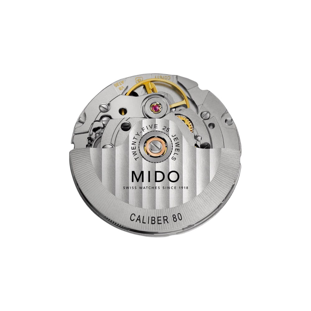 Оригинальные часы Mido Mido Baroncelli Signature M037.407.11.041.01 механические калибр механизма mido calibre 80 (на базе eta c07.611) общий вид