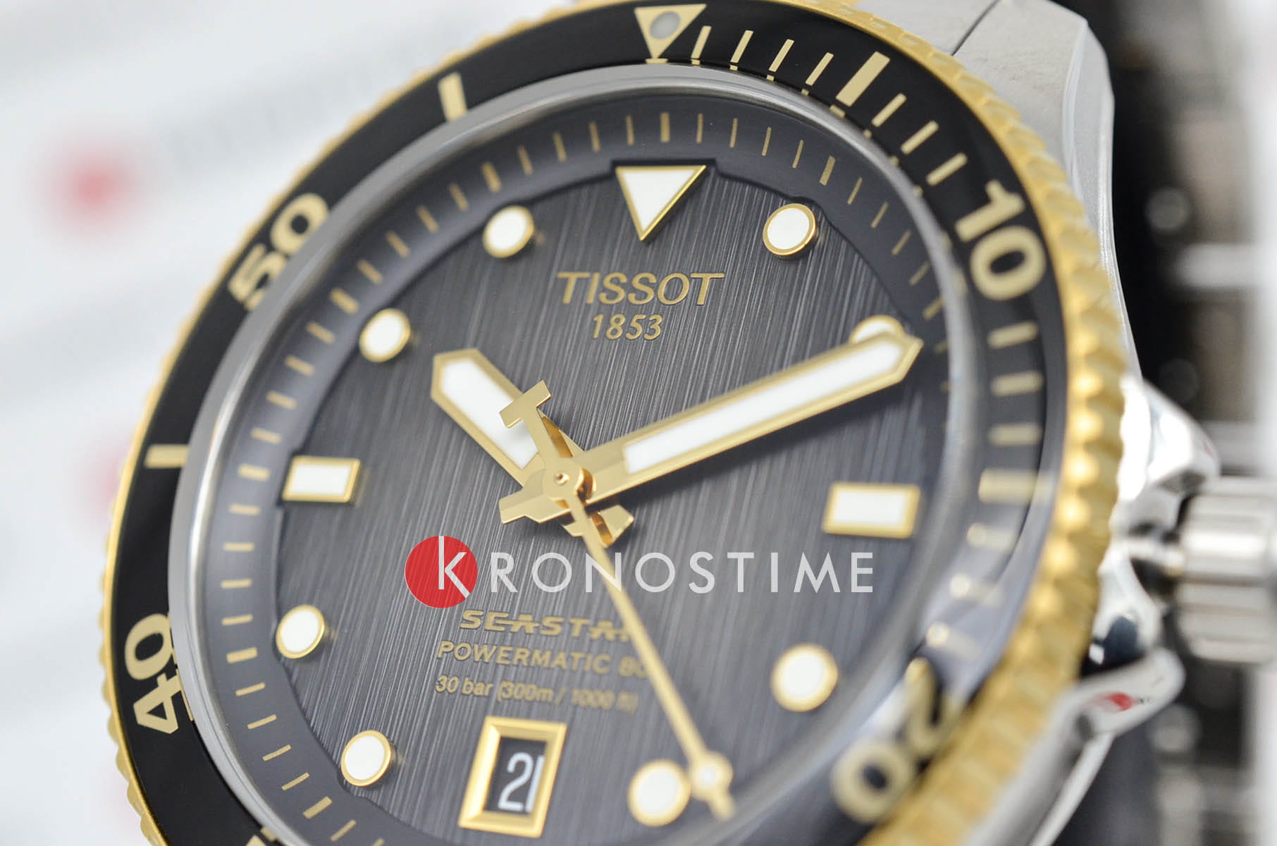 Tissot Tissot Seastar 1000 Powermatic 80 T120.807.22.051.00 T1208072205100 оригинальные мужские часы в комплекте с коробкой