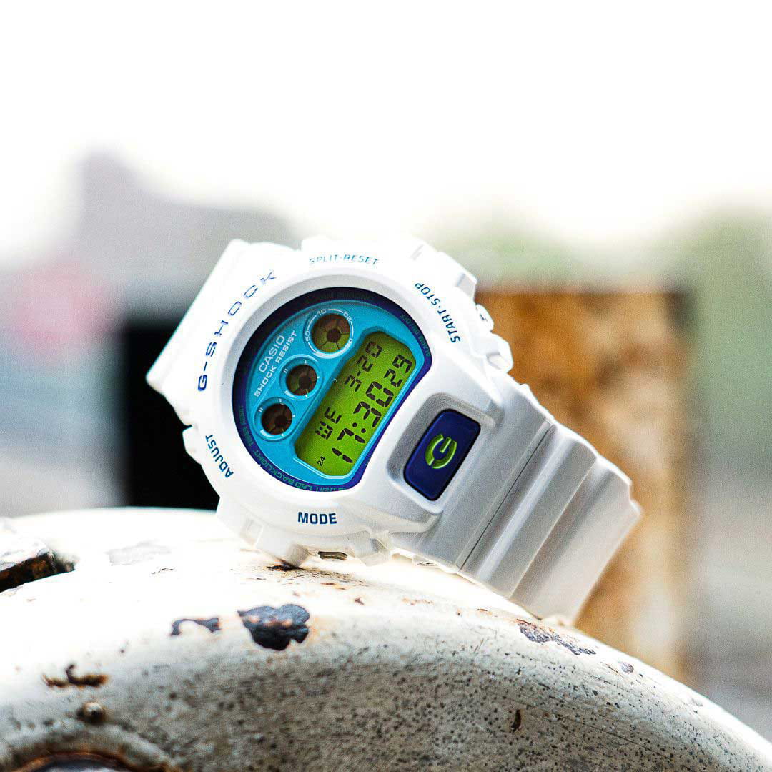 Casio Casio G-Shock DW-6900RCS-7DR (DW-6900RCS-7)  - задняя крышка пластик корпуса, япония часы