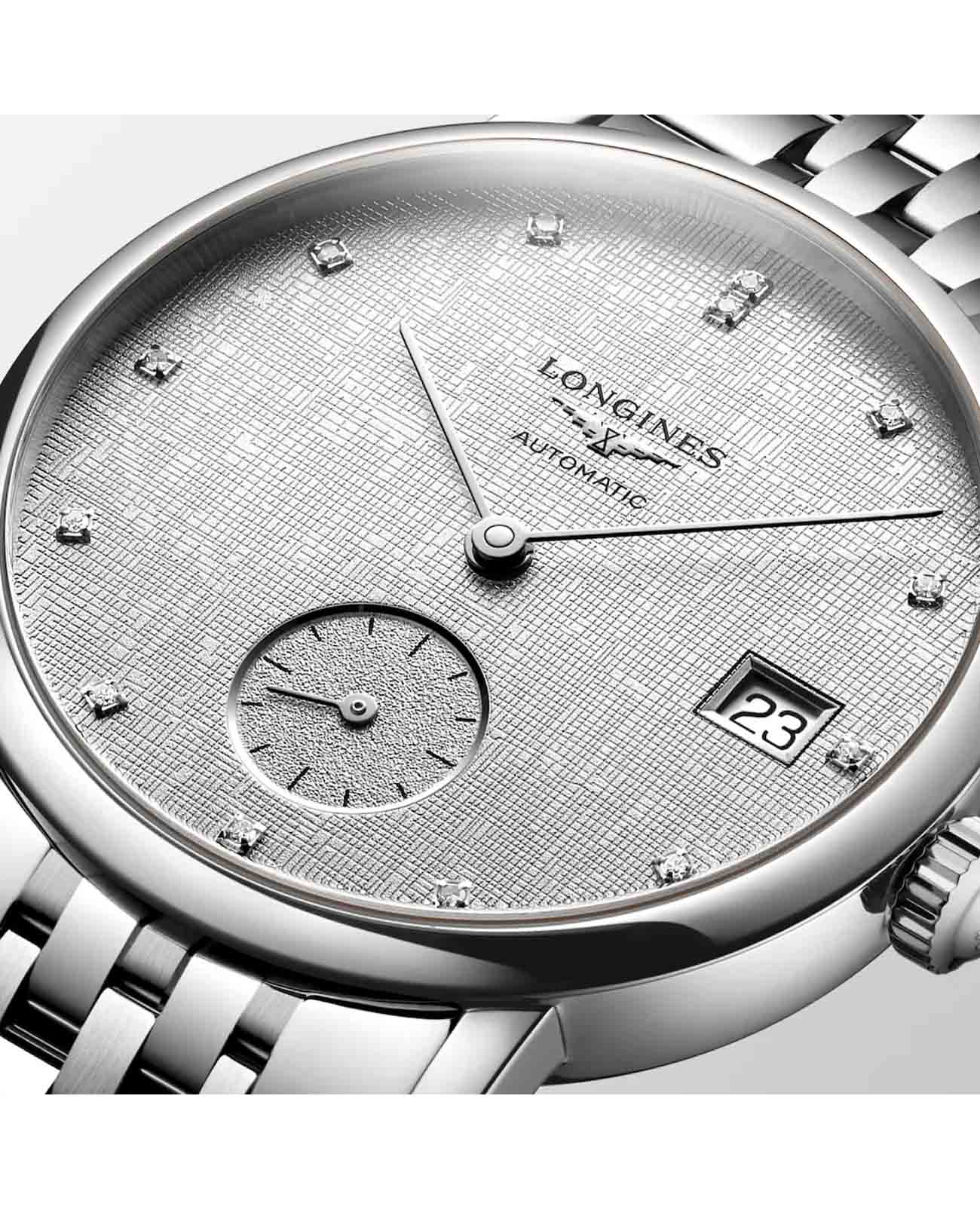 Longines Longines Elegant Collection L4.312.4.77.6 , наручные женские часы фото под углом