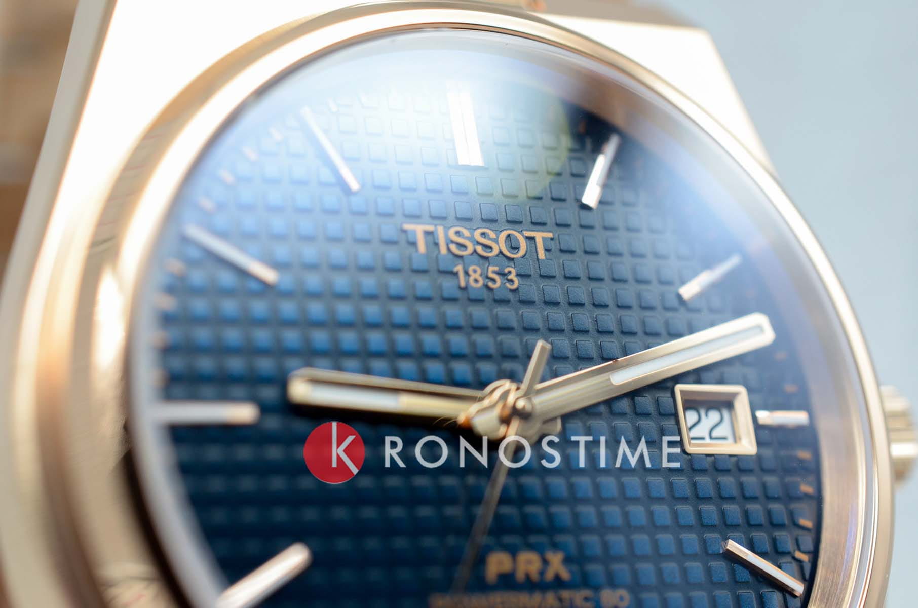 Оригинальные часы Tissot Tissot PRX Powermatic Т137.407.33.041.00 механические калибр механизма powermatic 80.111 общий вид