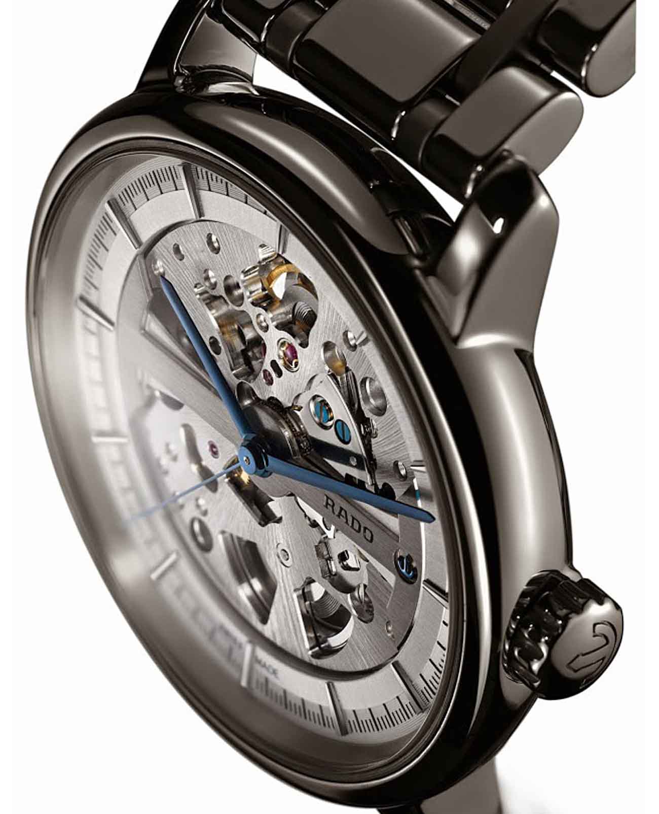 Rado Rado Rado DiaMaster Automatic Skeleton R14132122 мужские часы серый циферблат на запястье