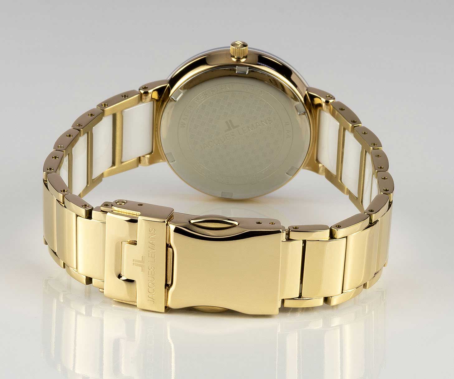 Jacques Lemans Jacques Lemans High Tech Ceramic 42-7L женские часы белый циферблат на запястье