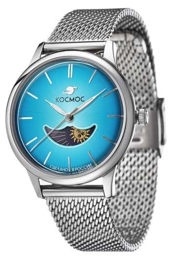 Космос Космос Солнце и Луна K 617.19.39 M , наручные женские часы фото под углом