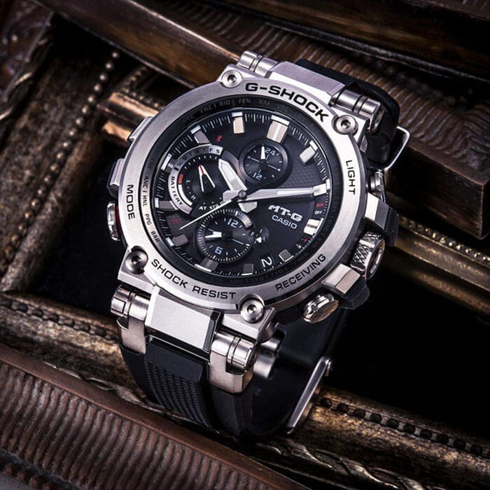 Casio Casio G-Shock Premium MTG-B1000-1A япония наручные мужские часы заводная головка с логотипом Casio