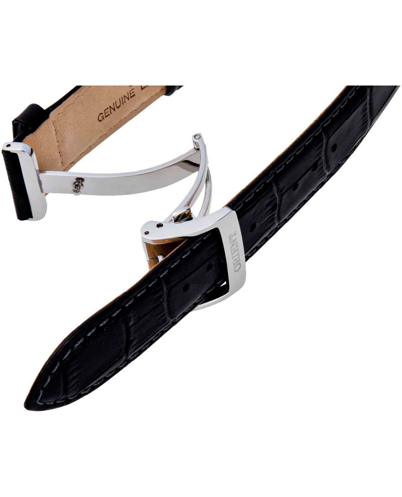 Оригинальные часы Orient Orient Sun & Moon RA-AS0011S (RN-AS0011S) механические калибр механизма f6l24 общий вид