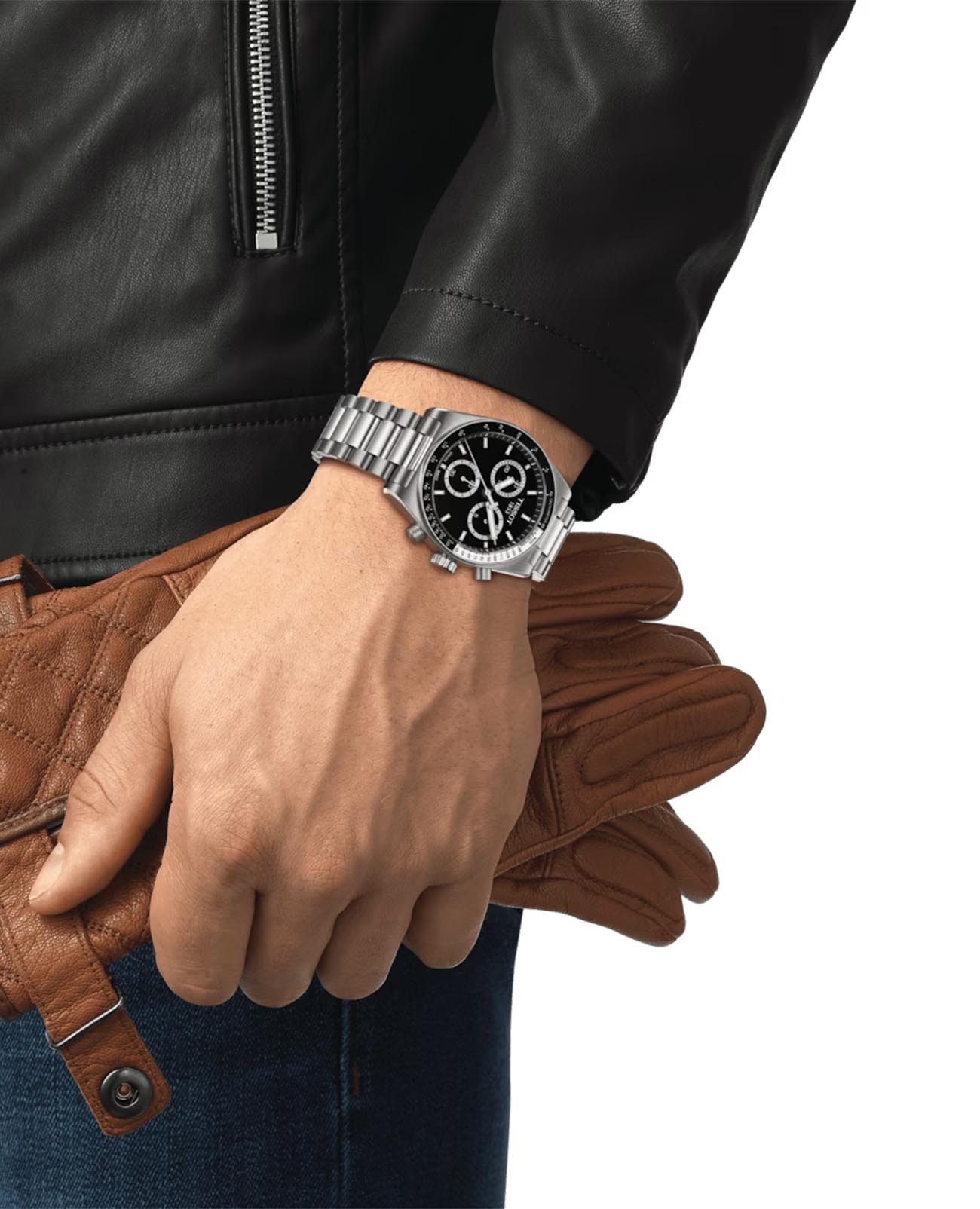Оригинальные часы Tissot Tissot PRS 516 Chronograph T149.417.11.051.00 в фирменной упаковке от производителя
