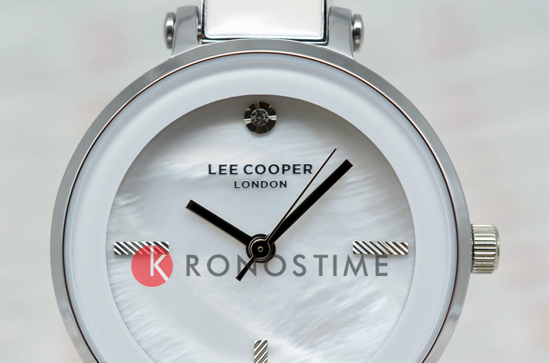 Lee Cooper Lee Cooper LC07813.320,  англия женские часы на браслете нержавеющая сталь боковой вид