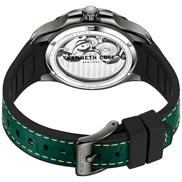 Kenneth Cole Kenneth Cole Automatic KCWGR2220902,  сша мужские часы на браслете кожаный боковой вид
