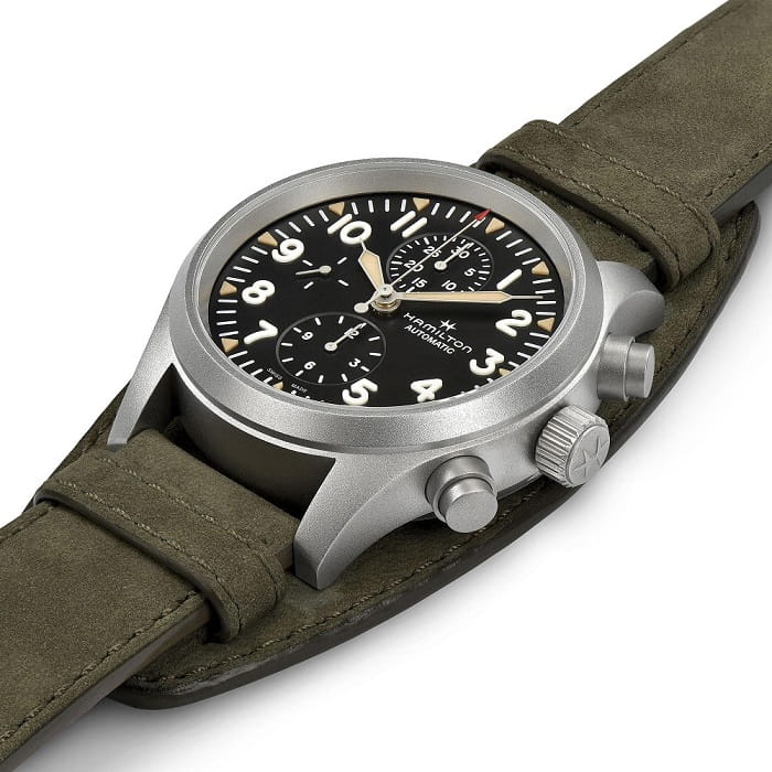 Hamilton Hamilton Khaki Field Automatic Chronograph H71706830 H71706830 оригинальные мужские часы в комплекте с коробкой