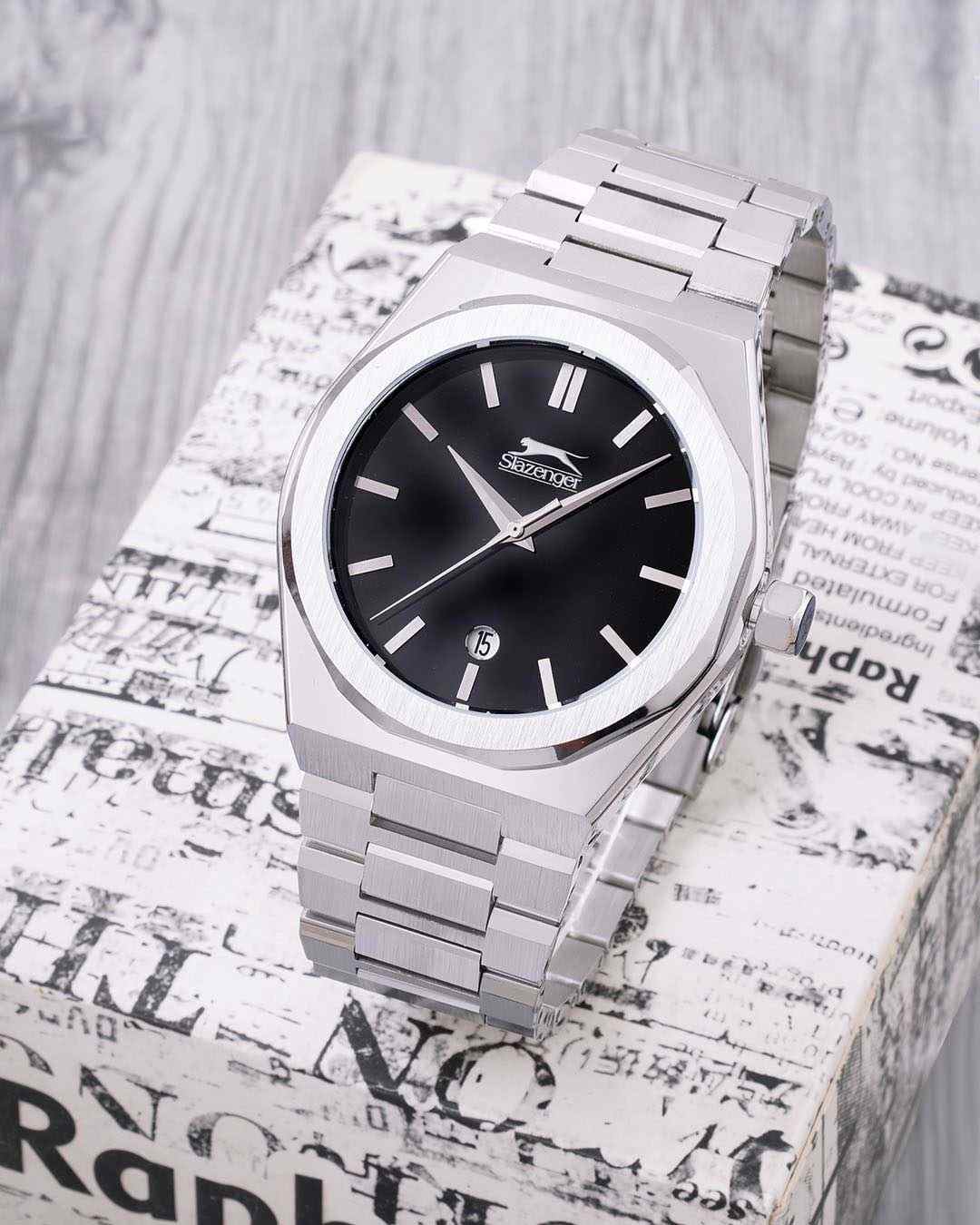 Slazenger Slazenger SL.09.2144.1.01 , наручные мужские часы фото под углом