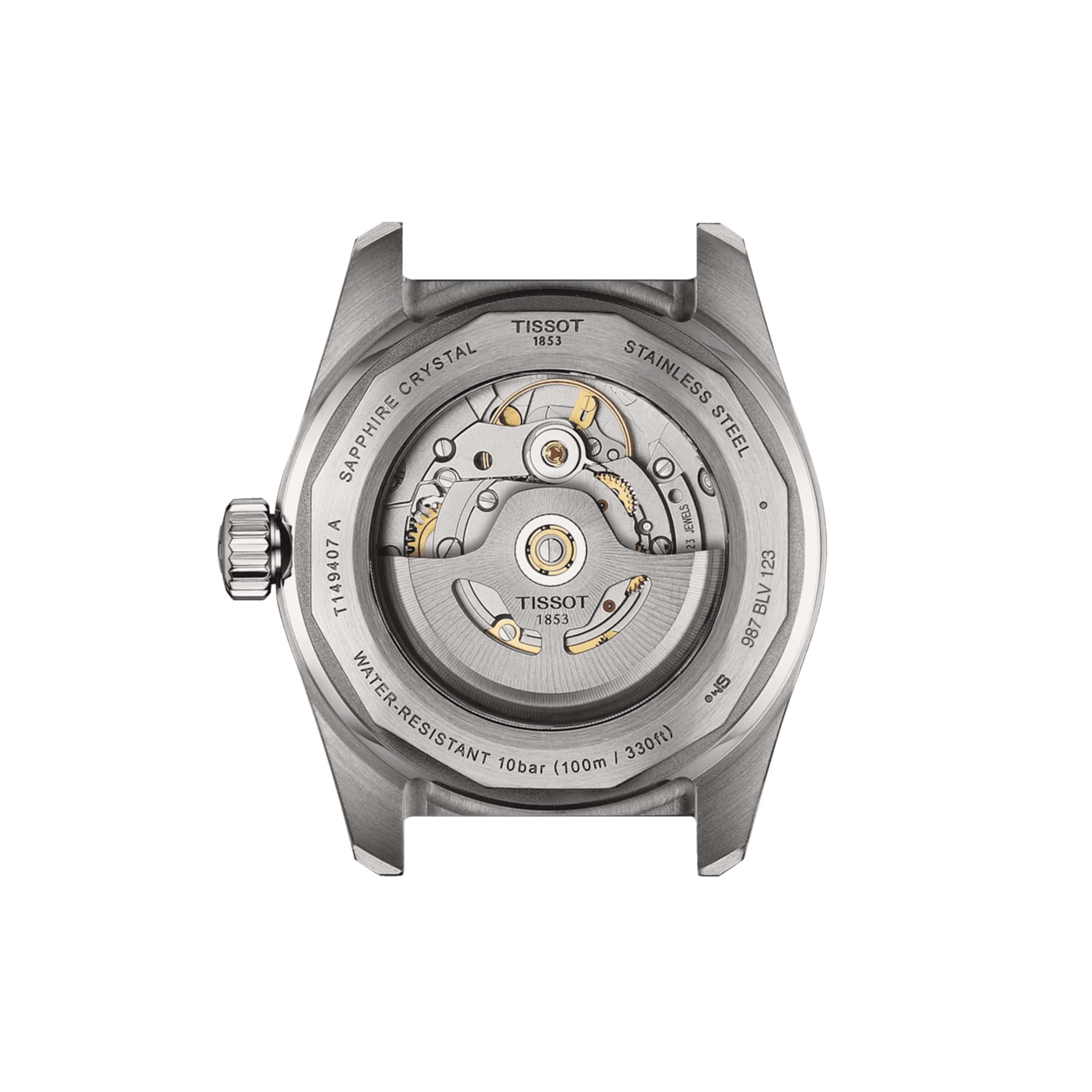 Tissot Tissot Powermatic PR516 80 T149.407.11.051.00 швейцария наручные мужские часы заводная головка с логотипом Tissot