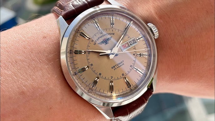 Штурманские Штурманские Открытый Космос NE88/1855992 мужские часы бежевый циферблат на запястье