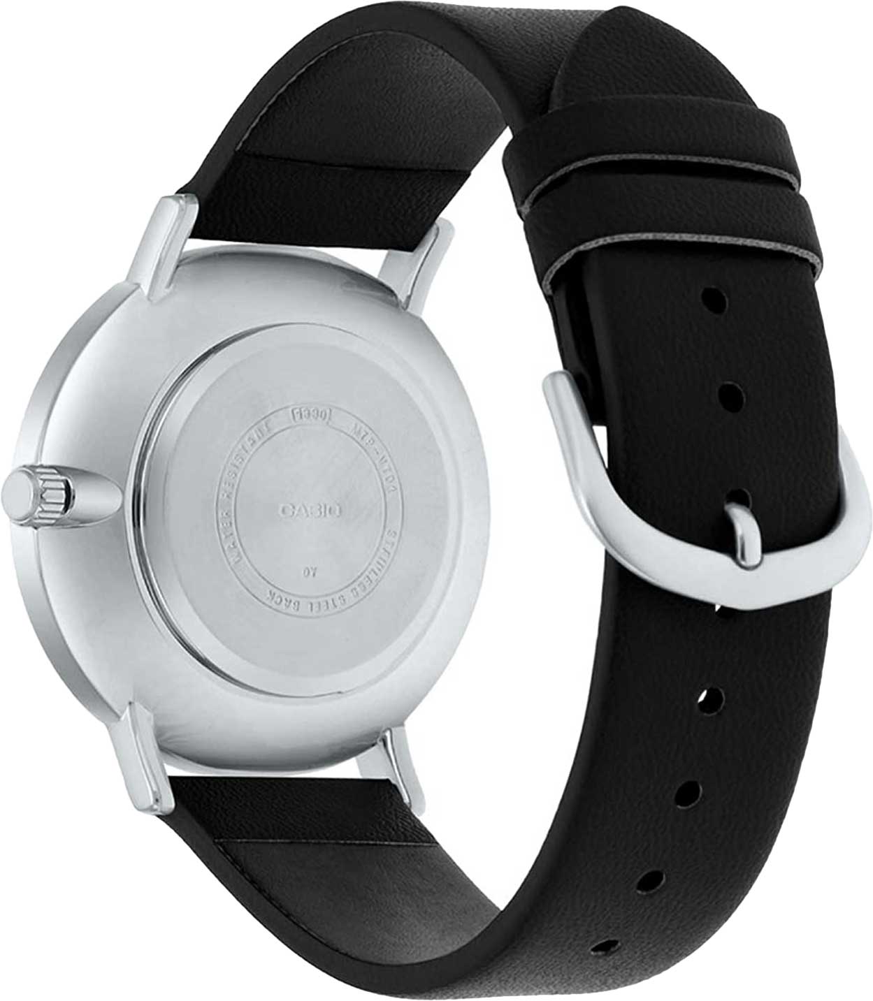Casio Casio Collection MTP-VT01L-1B2UDF (MTP-VT01L-1B2) , наручные мужские часы фото под углом
