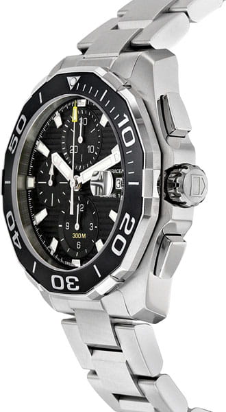 Оригинальные часы TAG Heuer TAG Heuer Aquaracer CAY211A.BA0927 механические калибр механизма calibre 16 общий вид