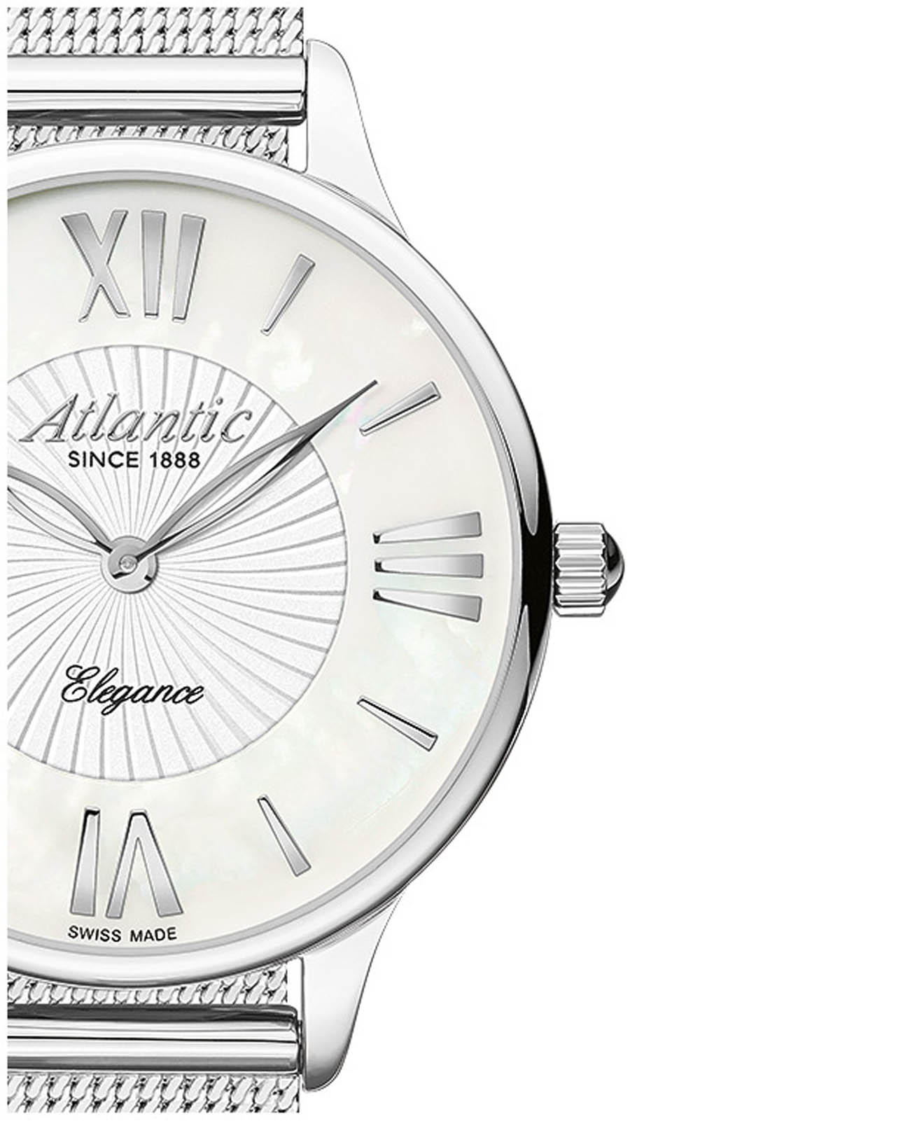 Atlantic Atlantic Elagance 29038.41.08MB , наручные женские часы фото под углом