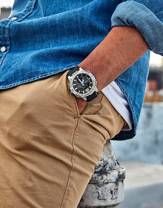 Casio Casio G-Shock GST-B300S-1A GST G-Steel — детали корпуса и пластик
