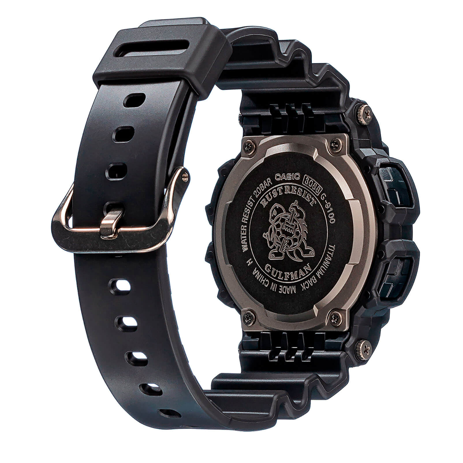 Оригинальные часы Casio Casio G-Shock G-9100-1E электронные калибр механизма  общий вид