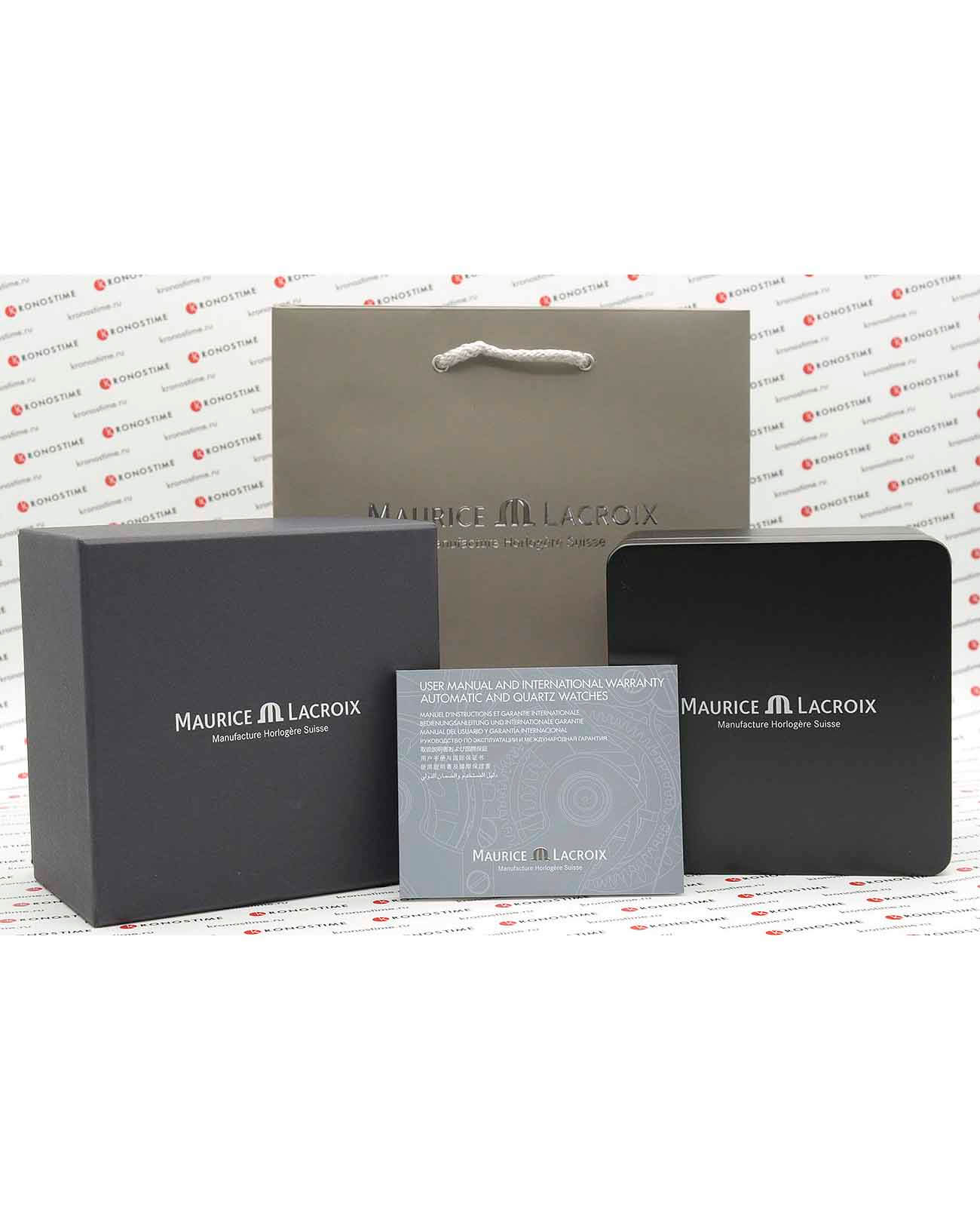 Maurice Lacroix Maurice Lacroix Aikon Date AI1006-DY503-171-1  - задняя крышка металл сталь корпуса, швейцария часы