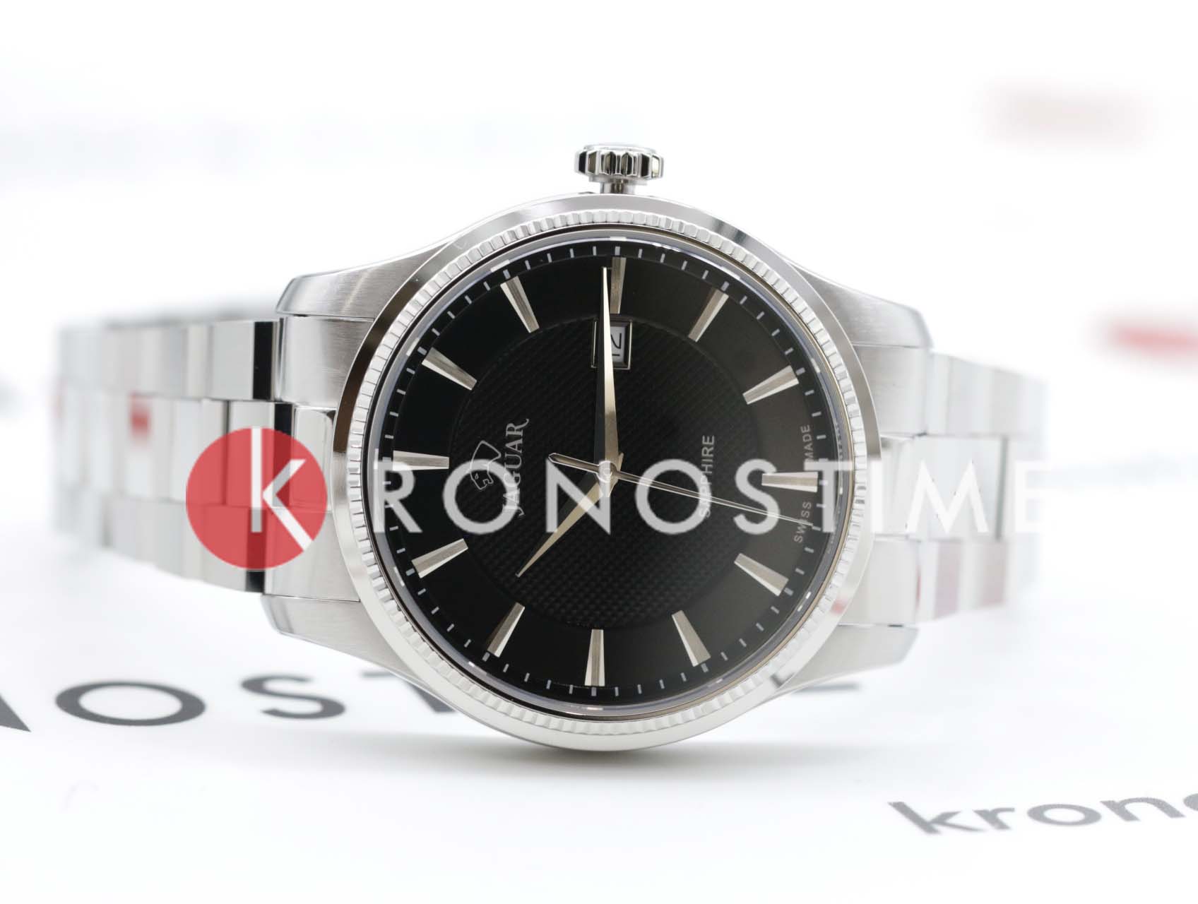 Jaguar Jaguar Essentia J1041/5,  швейцария мужские часы на браслете нержавеющая сталь боковой вид