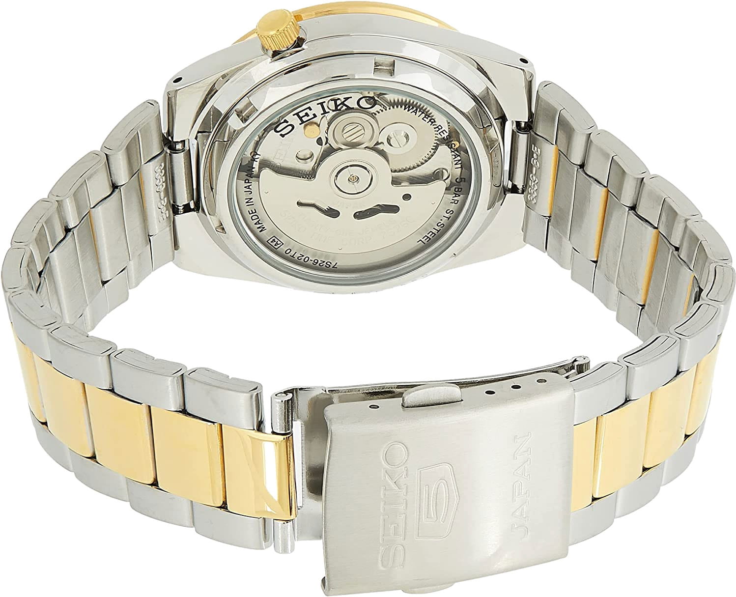 Оригинальные часы Seiko Seiko 5 Regular SNKE04J1 механические калибр механизма 7s26 общий вид