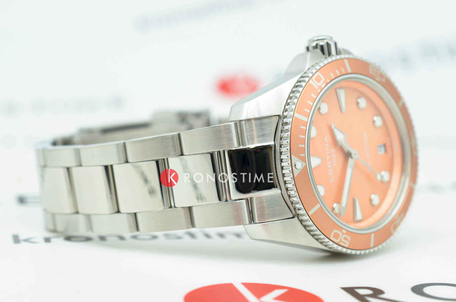 Certina Certina DS Action Lady C048.210.11.381.00 женские часы розовый циферблат на запястье