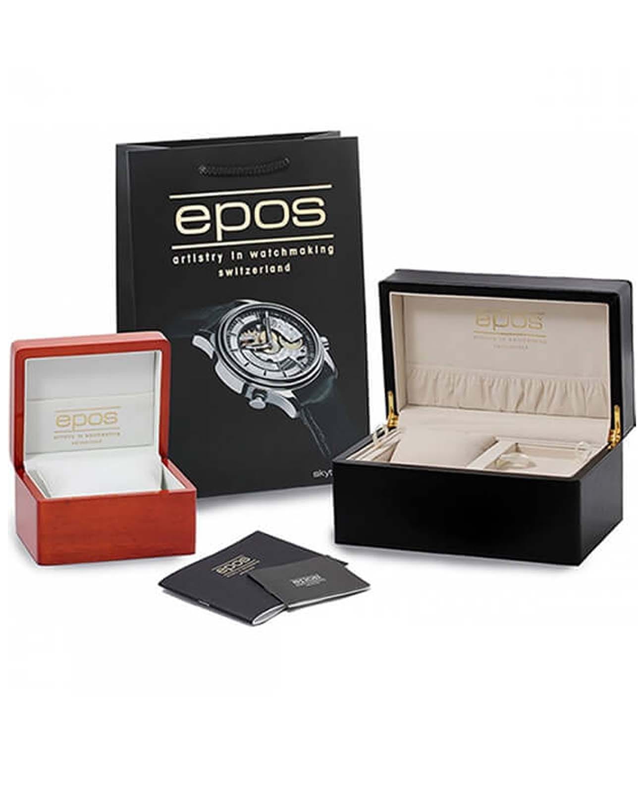 Epos Epos Emotion 3443.132.20.16.75 мужские часы синий циферблат на запястье