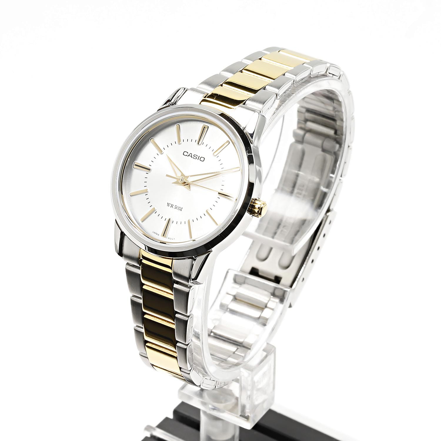 Casio Casio Collection LTP-1303SG-7AVDF (LTP-1303SG-7A) женские часы серебристый циферблат на запястье