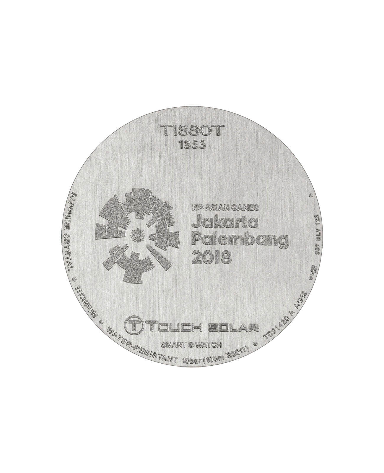 Tissot Tissot T-Toucht-T Expert Solar Asian Games T091.420.47.057.03 , наручные мужские часы фото под углом