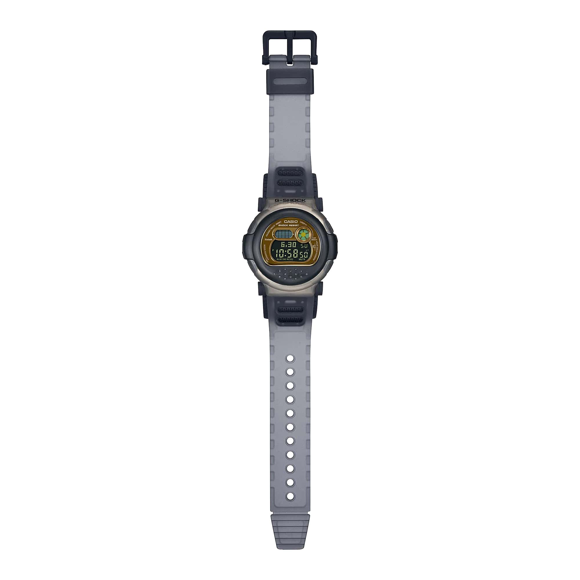 Casio G-B001MVB-8 мужские часы застежка крупным планом