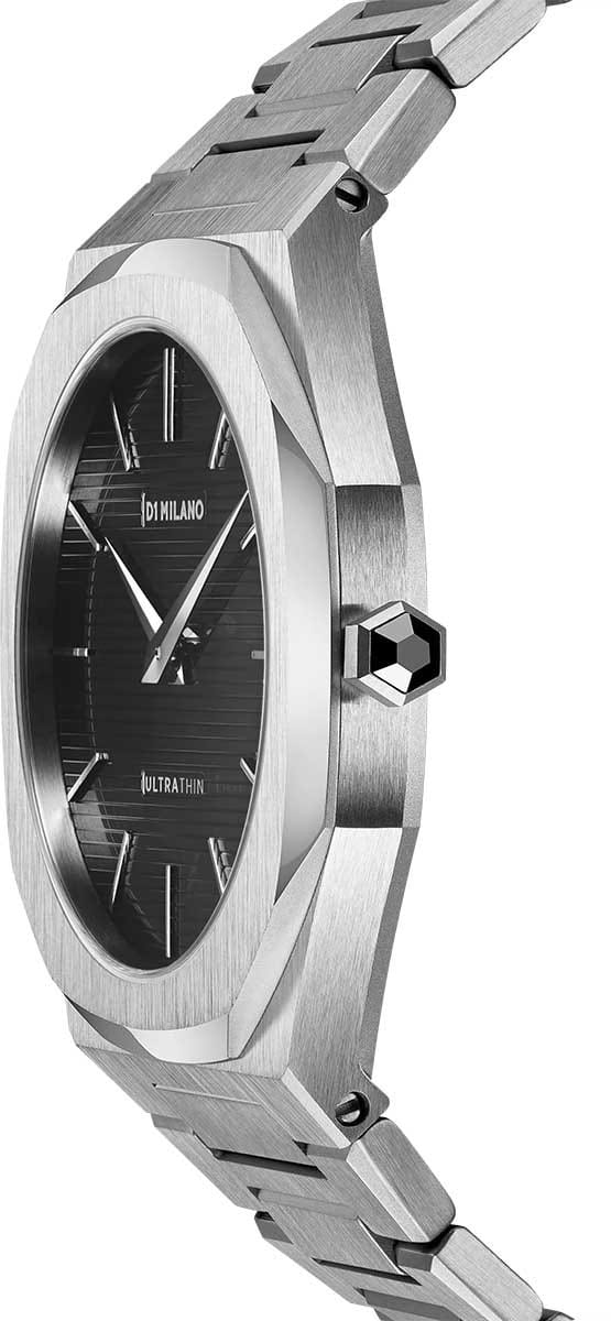 D1 Milano D1 Milano Ultra Thin UTBJ14,  италия мужские часы на браслете нержавеющая сталь 316l боковой вид