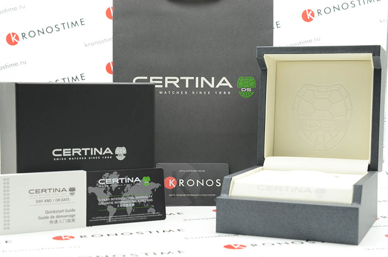 Certina Certina DS Furious C011.417.21.037.00  - задняя крышка металл сталь корпуса, швейцария часы