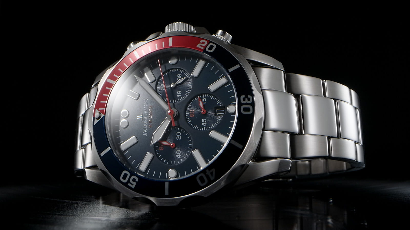 Jacques Lemans Jacques Lemans Sport 1-2091G мужские часы синий циферблат на запястье