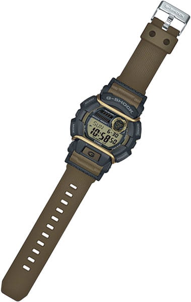 Casio Casio G-Shock GD-400-9SDR (GD-400-9), g-shock япония мужские часы на браслете пластик боковой вид