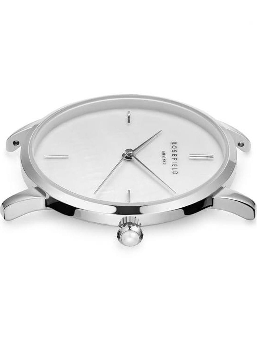 Rosefield Rosefield The Pearl RMSSS-R02,  сша женские часы на браслете нержавеющая сталь боковой вид