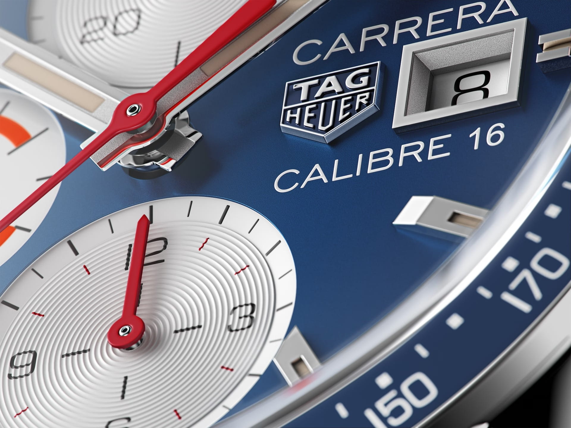 TAG Heuer TAG Heuer Carrera CV201AR.BA0715 мужские часы синий циферблат на запястье