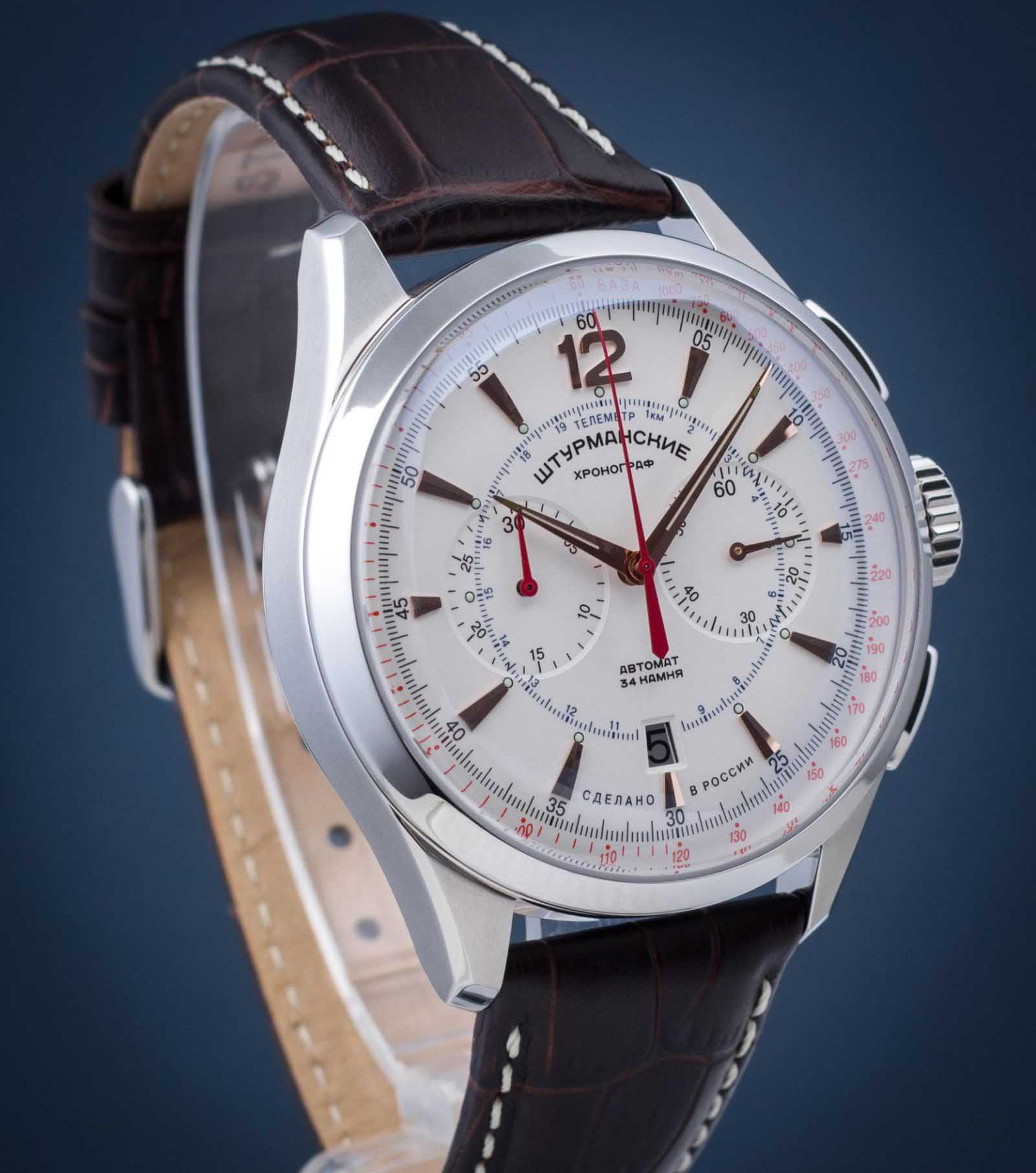 Штурманские Штурманские Открытый Космос NE86/1855018 мужские часы белый циферблат на запястье