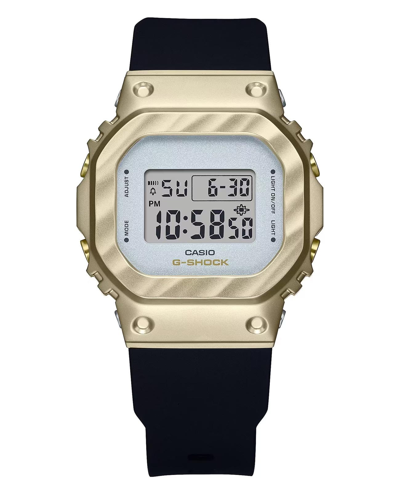 Casio Casio G-Shock GM-S5600BC-1DR (GM-S5600BC-1), g-shock япония женские часы на браслете пластик боковой вид