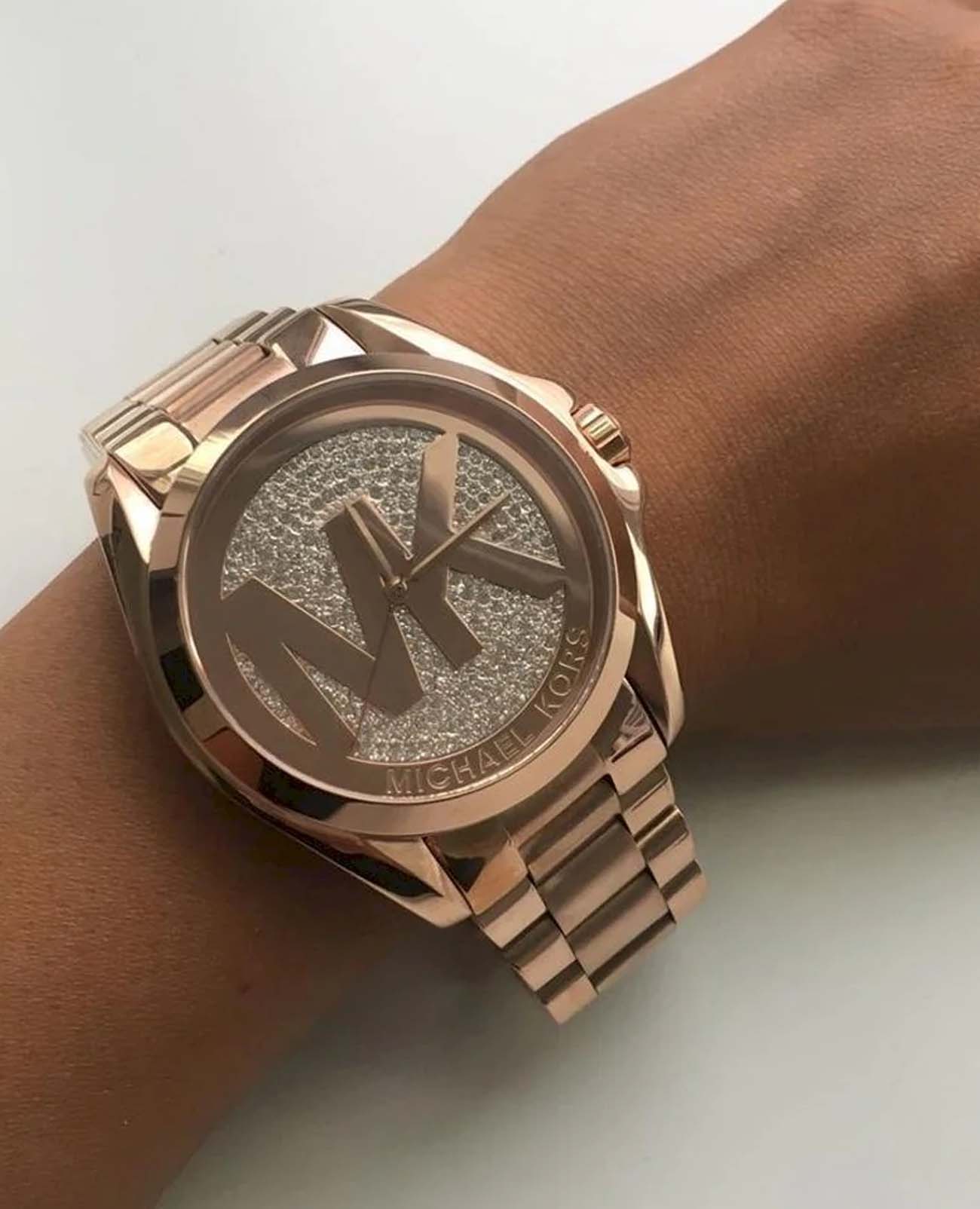 Michael Kors Michael Kors Bradshaw MK6437 , наручные женские часы фото под углом