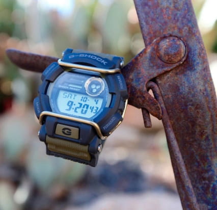 Casio Casio G-Shock GD-400-9SDR (GD-400-9) мужские часы  циферблат на запястье