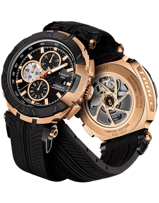 Оригинальные часы Tissot Tissot T-Race Motogp Automatic T092.427.27.051.00 механические калибр механизма c01.211 общий вид