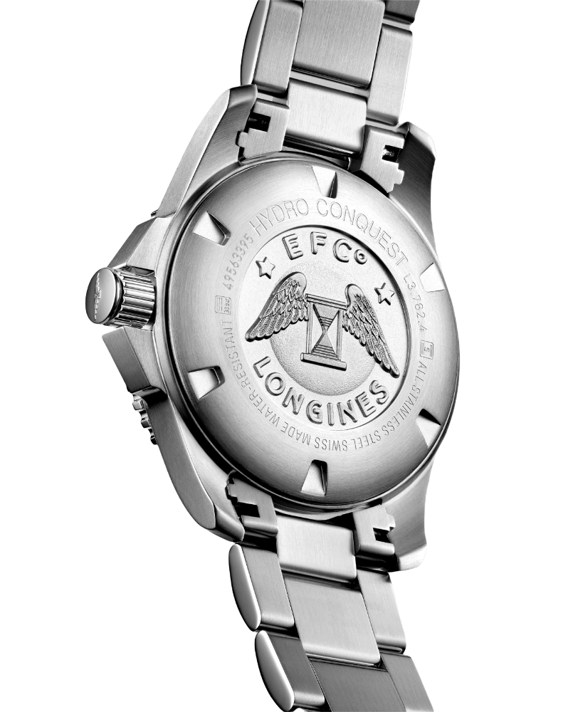 Longines Longines HydroConquest L3.783.4.56.6 , наручные мужские часы фото под углом