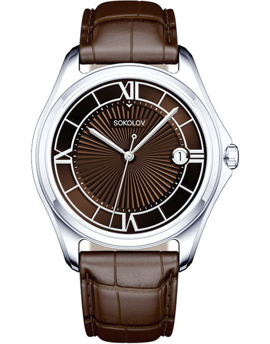 Sokolov 135.30.00.000.04.03.3 , наручные мужские часы фото под углом